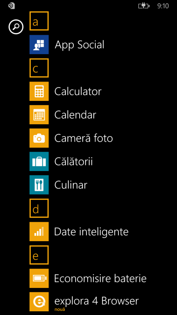 12.Poza Lumia 830 aplicatii1