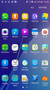 8.Poza Samsung Galaxy A9 interfata