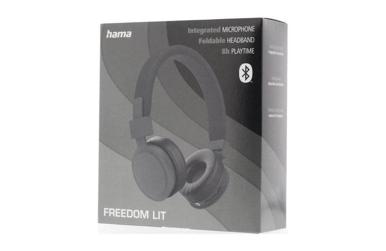 Casti Bluetooth Hama Freedom Lit, Wireless, , Microfon, Autonomie 8 ore, black